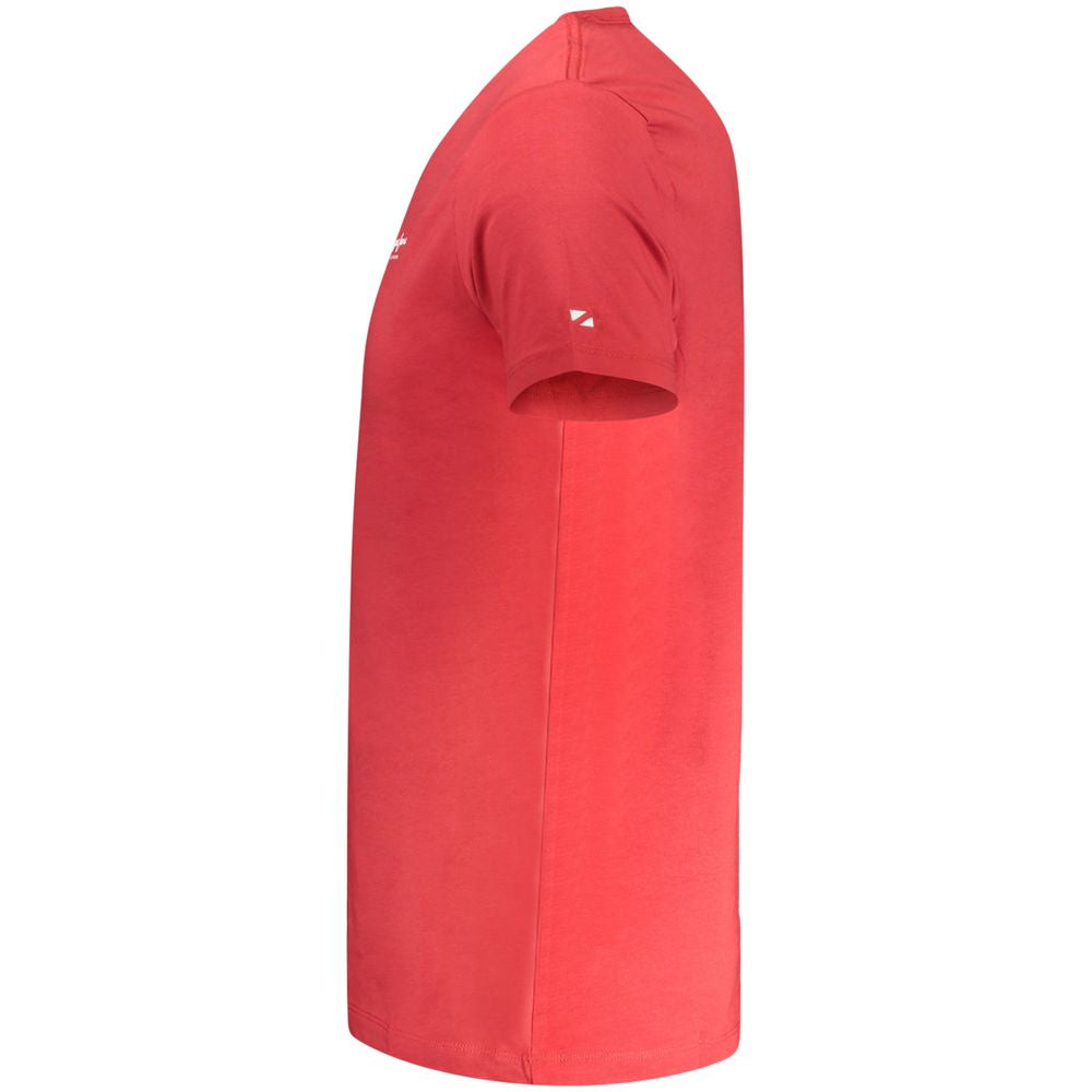 Pepe Jeans Red Cotton Men T-Shirt | Regal Royce