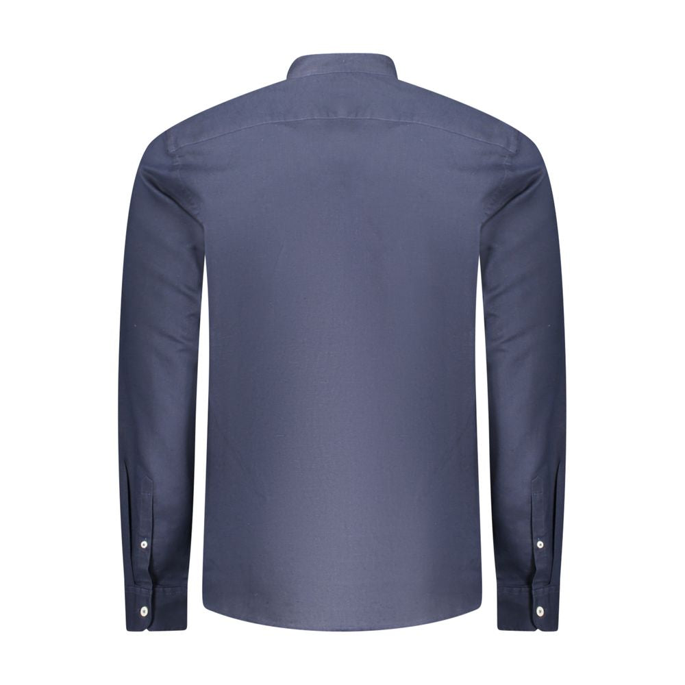 Timberland Blue Linen Men Shirt | Regal Royce