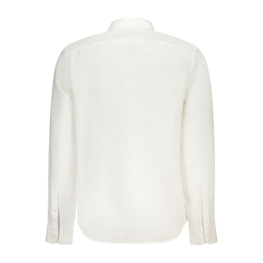 Timberland White Linen Men's Shirt | Regal Royce