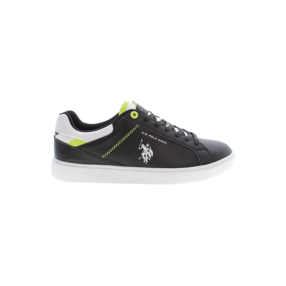 U.S. POLO ASSN. Black Polyester Men Sneaker | Regal Royce
