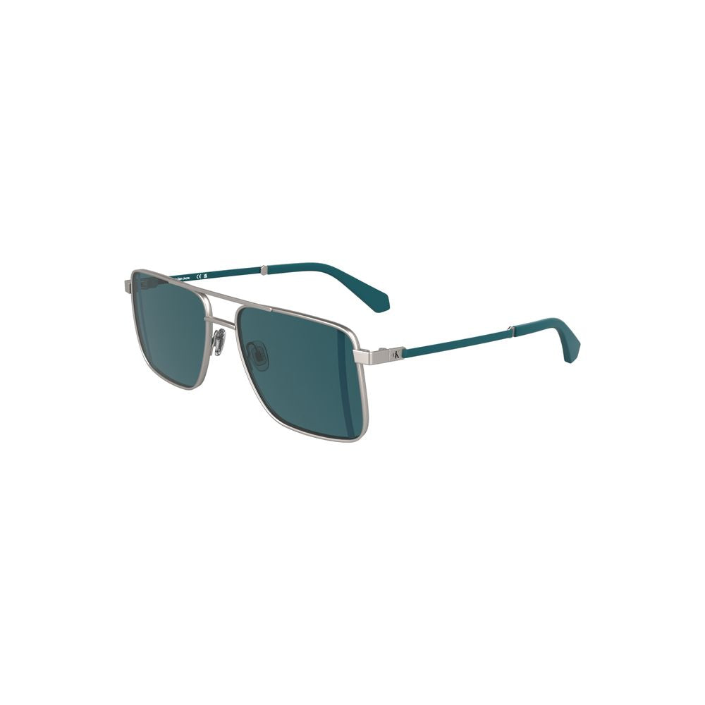 Calvin Klein Argento Metal Men Sunglasses | Regal Royce