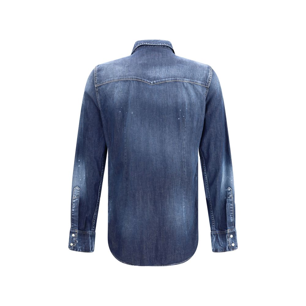 Dsquared² Blue Denim Shirt | Regal Royce