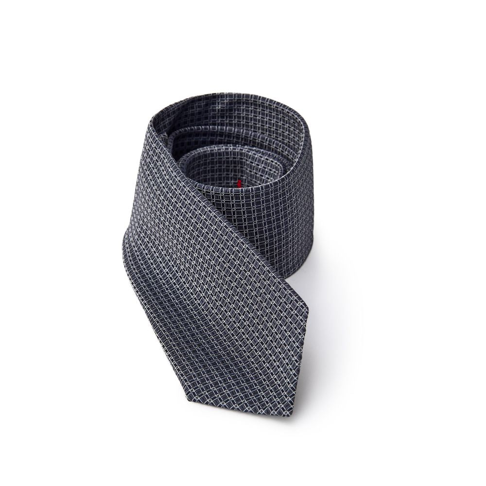 Jil Sander Gray Silk Tie | Regal Royce