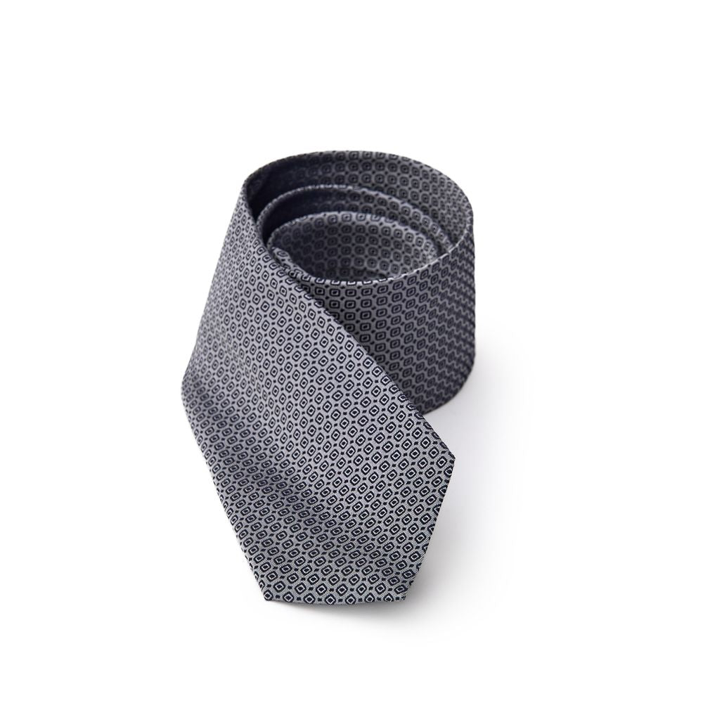 Jil Sander Gray Silk Tie | Regal Royce