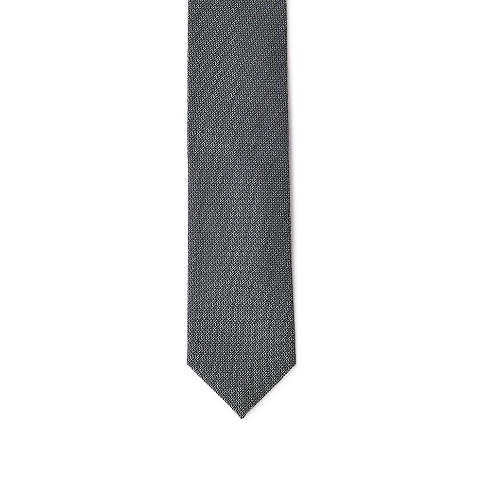 Jil Sander Gray Silk Tie | Regal Royce