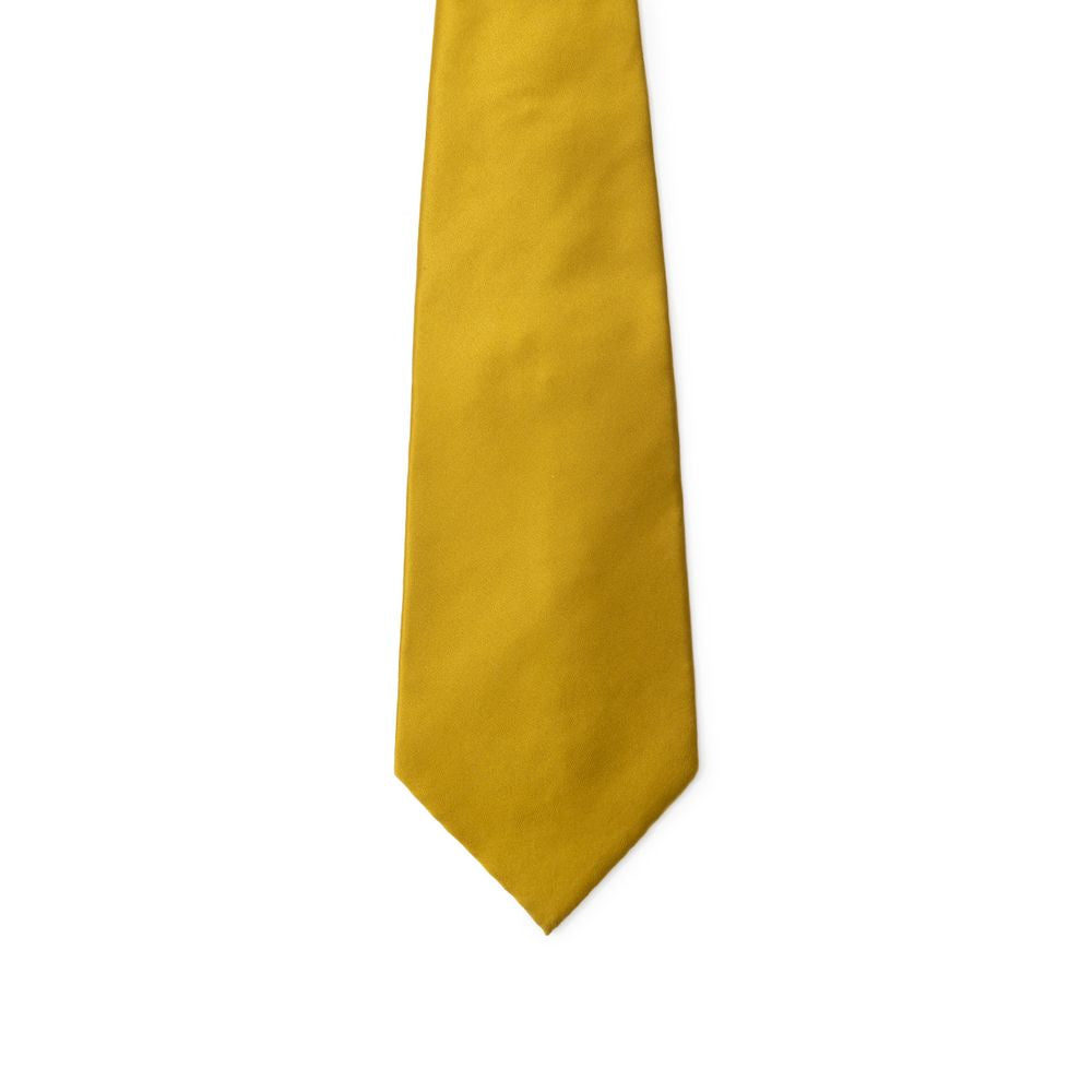 Dolce & Gabbana Yellow Silk Tie | Regal Royce