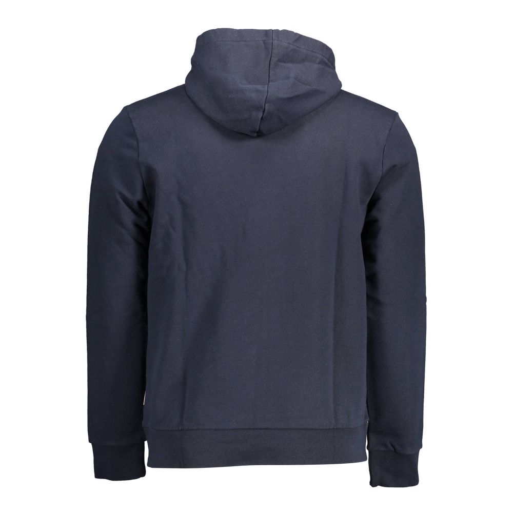 Napapijri Blue Cotton Men's Sweatshirt | Regal Royce