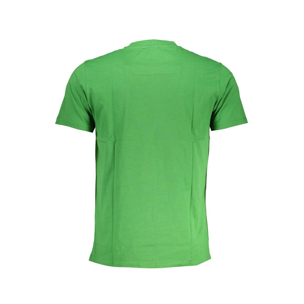Cavalli Class Verde Cotton Men T-Shirt | Regal Royce