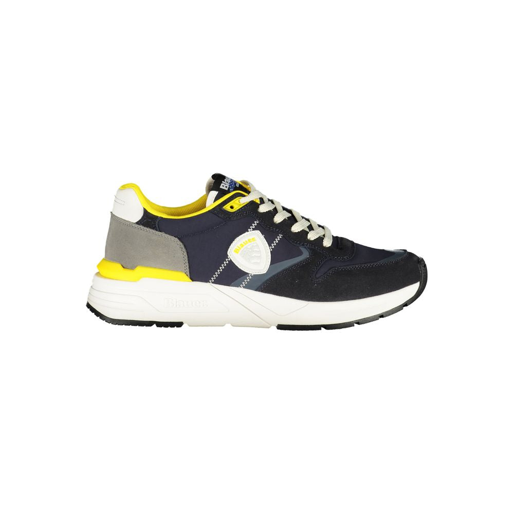 Blauer Blue Polyurethane Mens Sneaker | Regal Royce