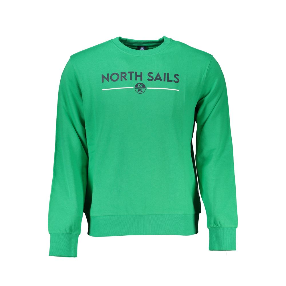 North Sails Verde Cotton Men Sweatshirt | Regal Royce