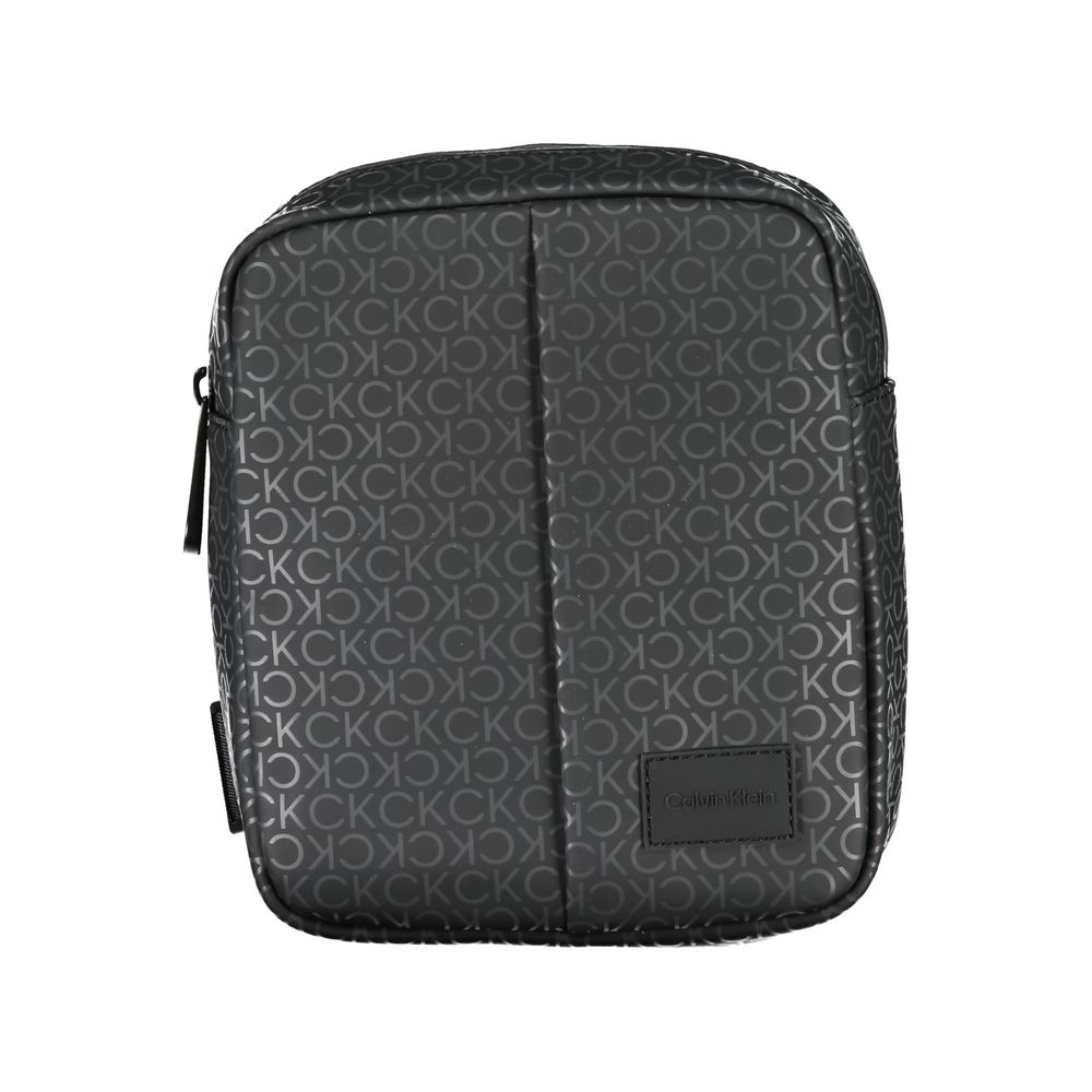 Calvin Klein Nero Polyurethane Men Shoulder Bag | Regal Royce