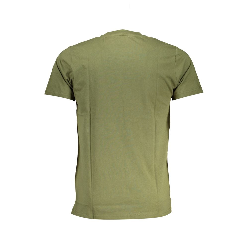Cavalli Class Verde Cotton Men T-Shirt | Regal Royce