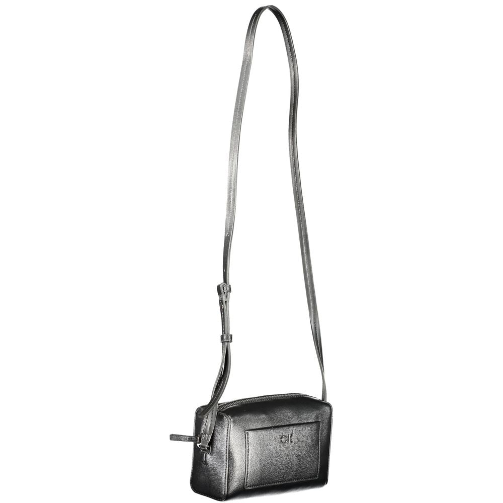Calvin Klein Black Polyester Women Shoulder Bag | Regal Royce