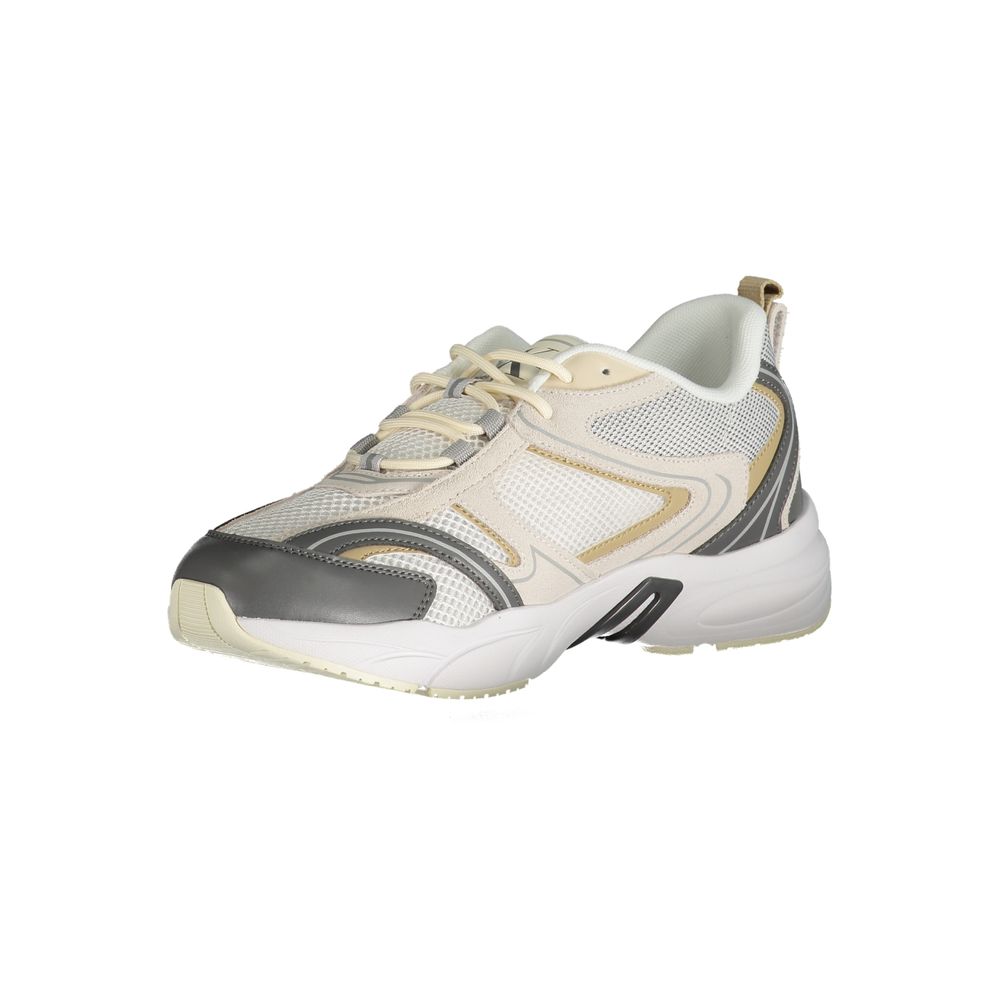 Calvin Klein Beige Polyurethane Men Sneaker | Regal Royce