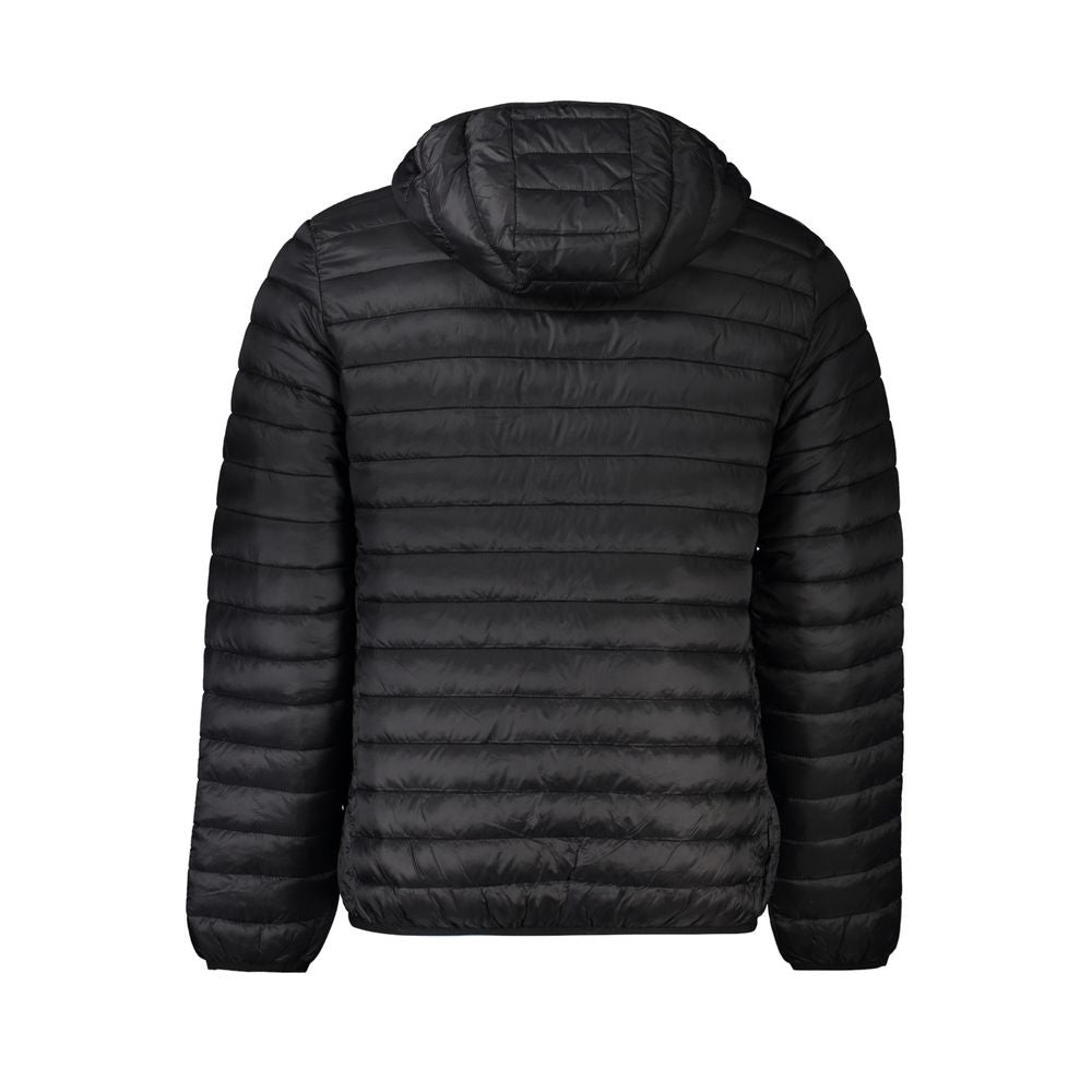 Cavalli Class Nero Poliammide Uomo Jacket | Regal Royce