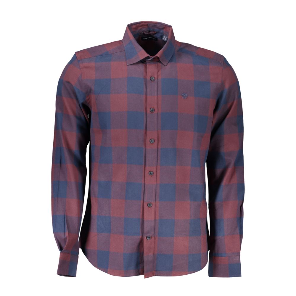North Sails Red Cotton Men Shirt | Regal Royce