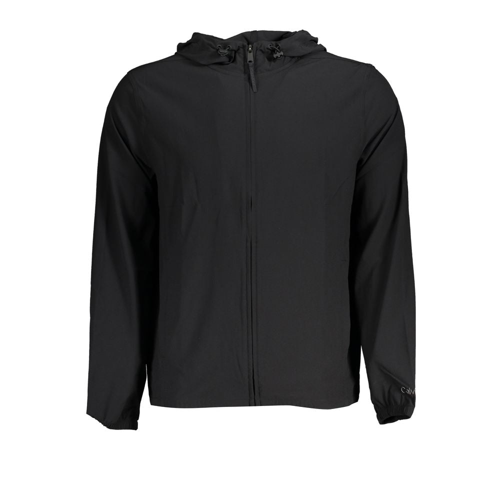 Calvin Klein Black Polyester Men's Sport Jacket | Regal Royce