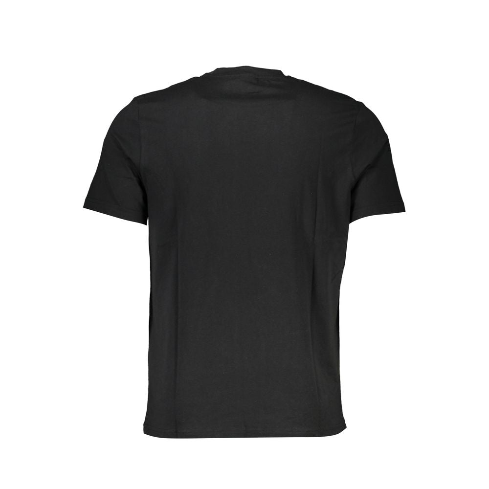 North Sails Black Cotton Men T-Shirt | Regal Royce