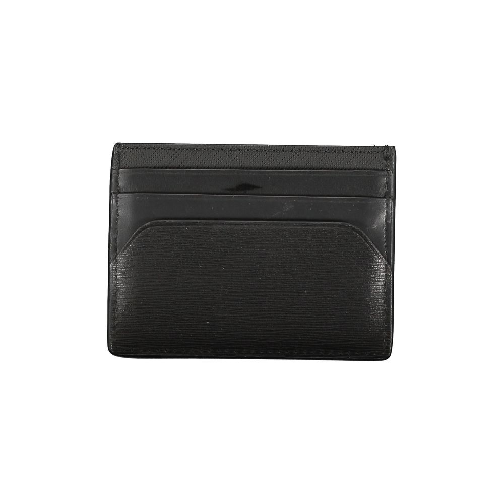 Tommy Hilfiger Black Leather Men Wallet | Regal Royce
