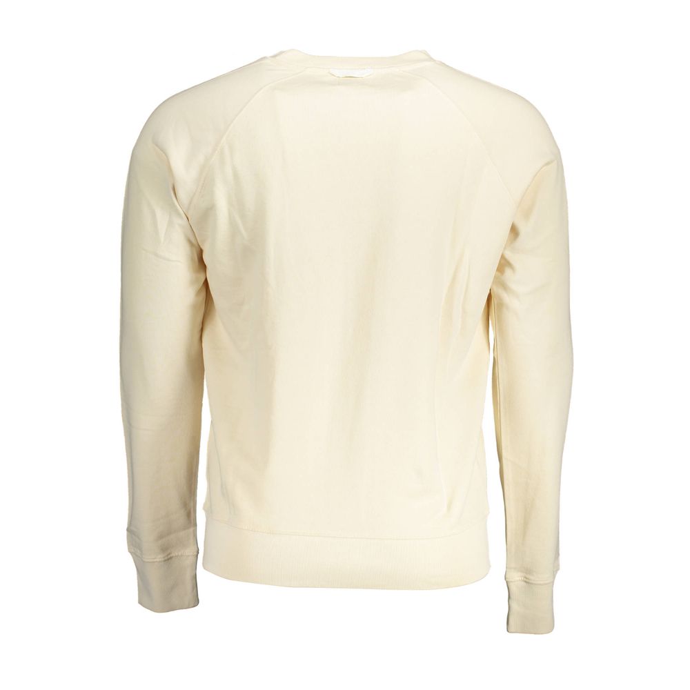 Gant Beige Cotton Men Sweatshirt | Regal Royce