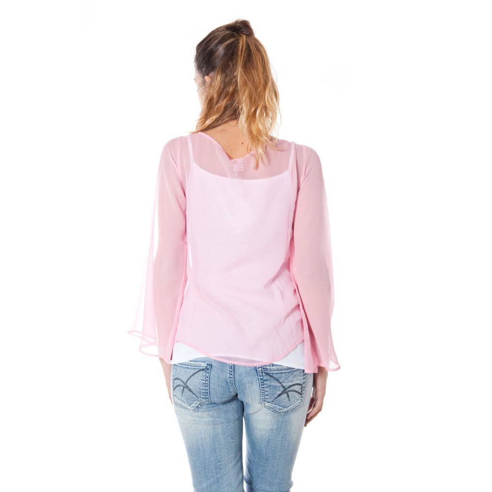 Phard Pink Silk Women Top | Regal Royce