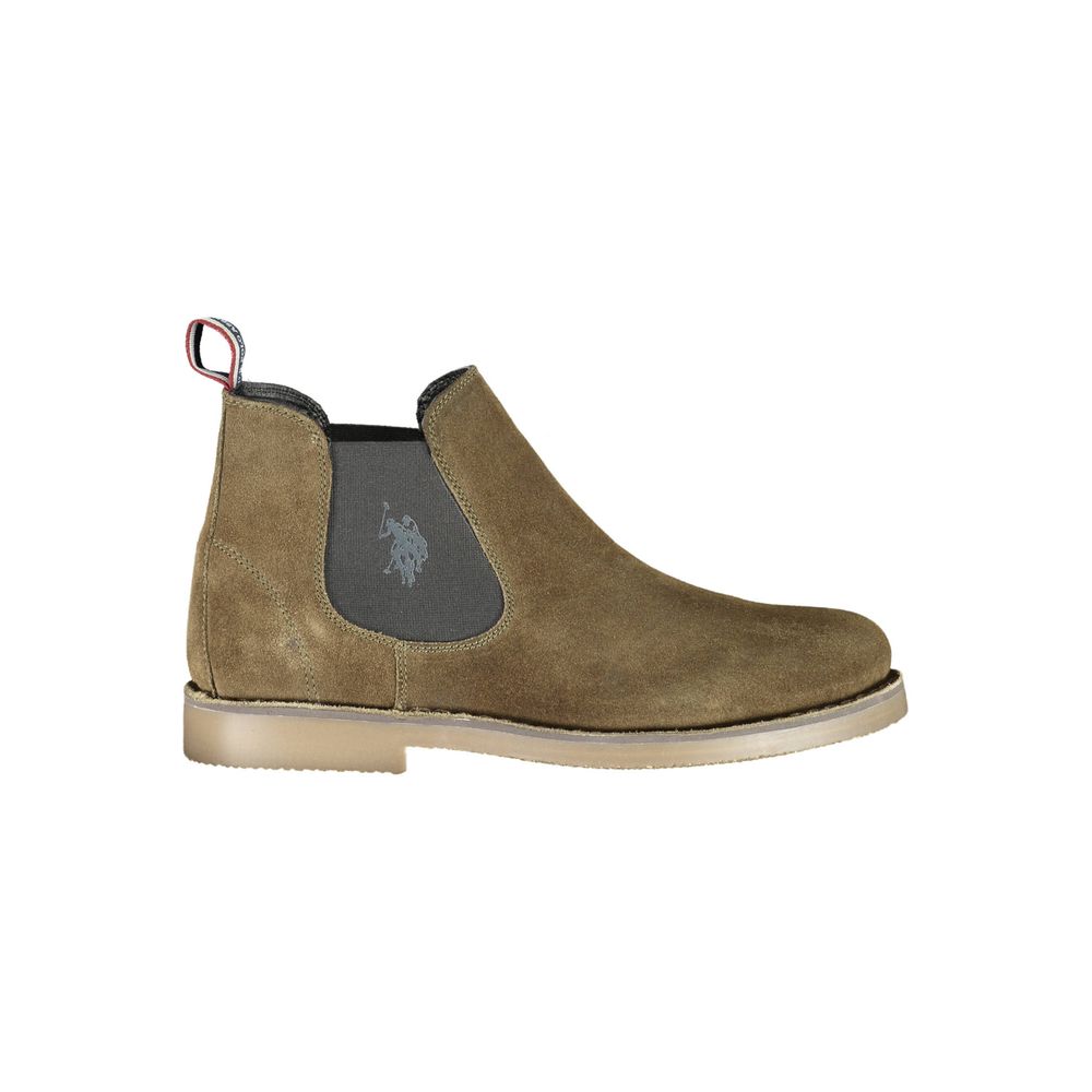 U.S. POLO ASSN. Verde Pelle Men Ankle Boot | Regal Royce