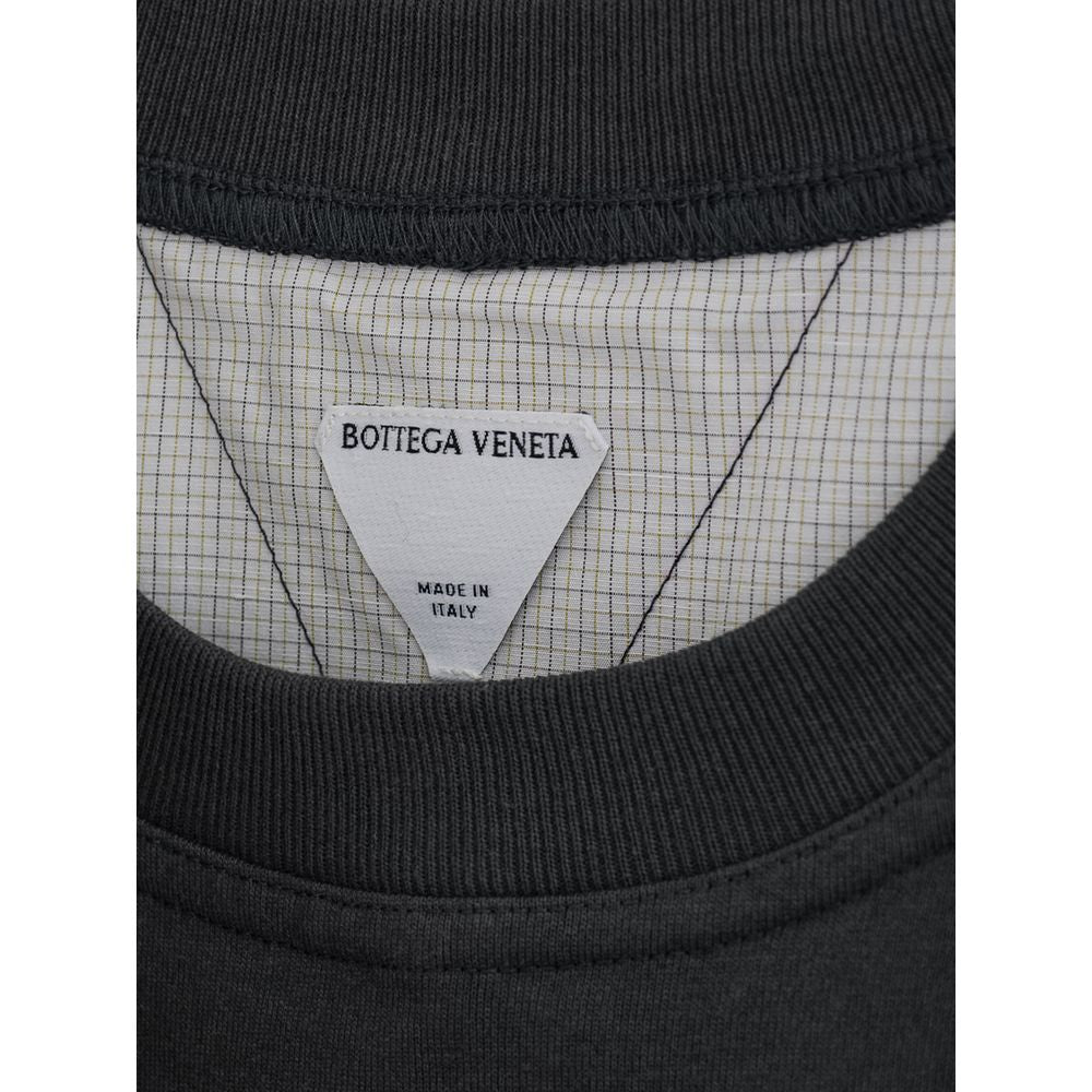 Bottega Veneta Gray Cotton T-Shirt | Regal Royce