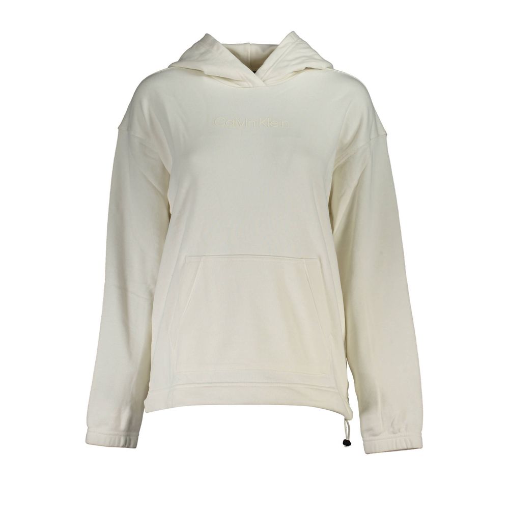 Calvin Klein White Cotton Women's Sweatshirt | Regal Royce