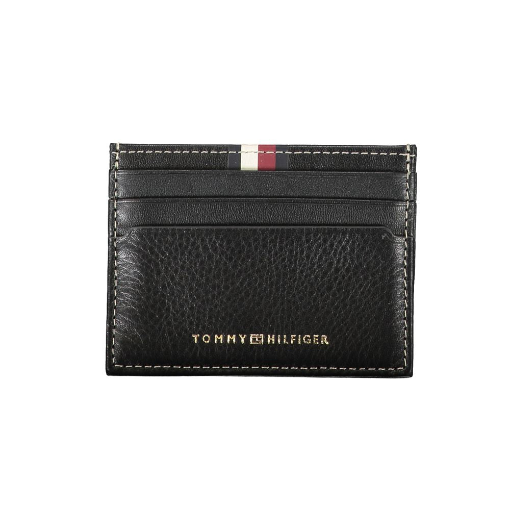 Tommy Hilfiger Nero Leather Mens Wallet Holder | Regal Royce