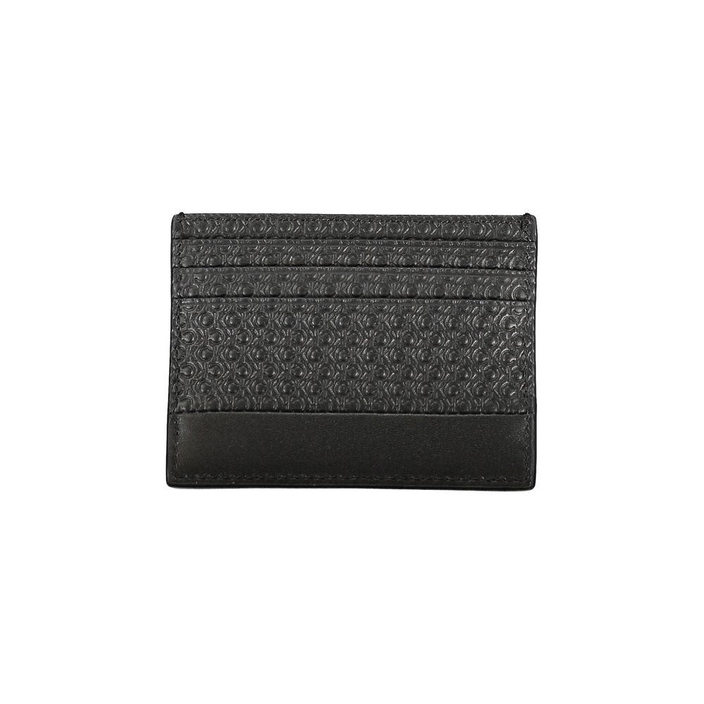 Calvin Klein Black Polyurethane Men Wallet | Regal Royce