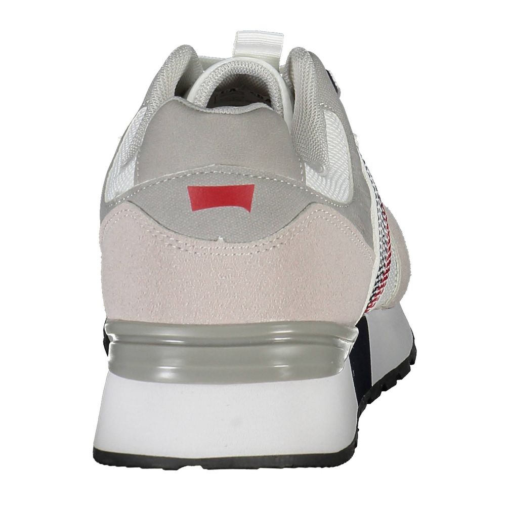 Carrera Bianco Polyurethane Men Sneaker | Regal Royce