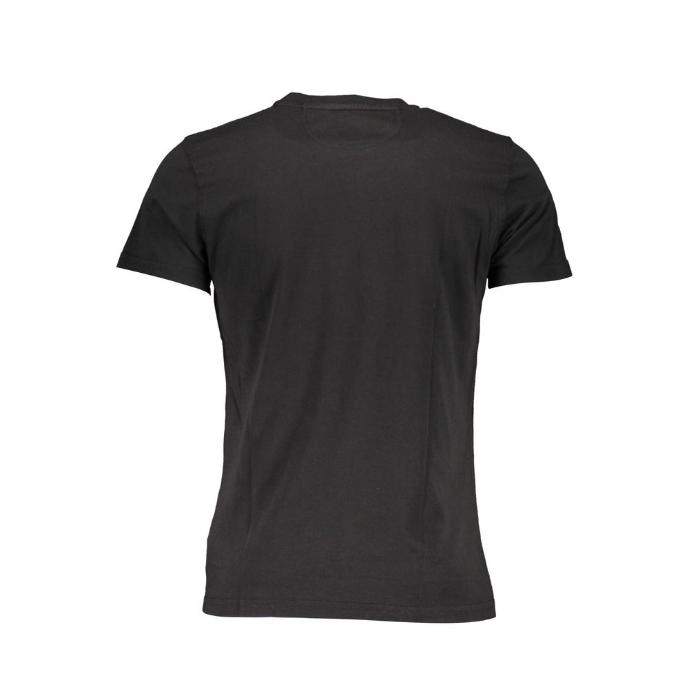 La Martina Black Cotton Men's T-Shirt | Regal Royce