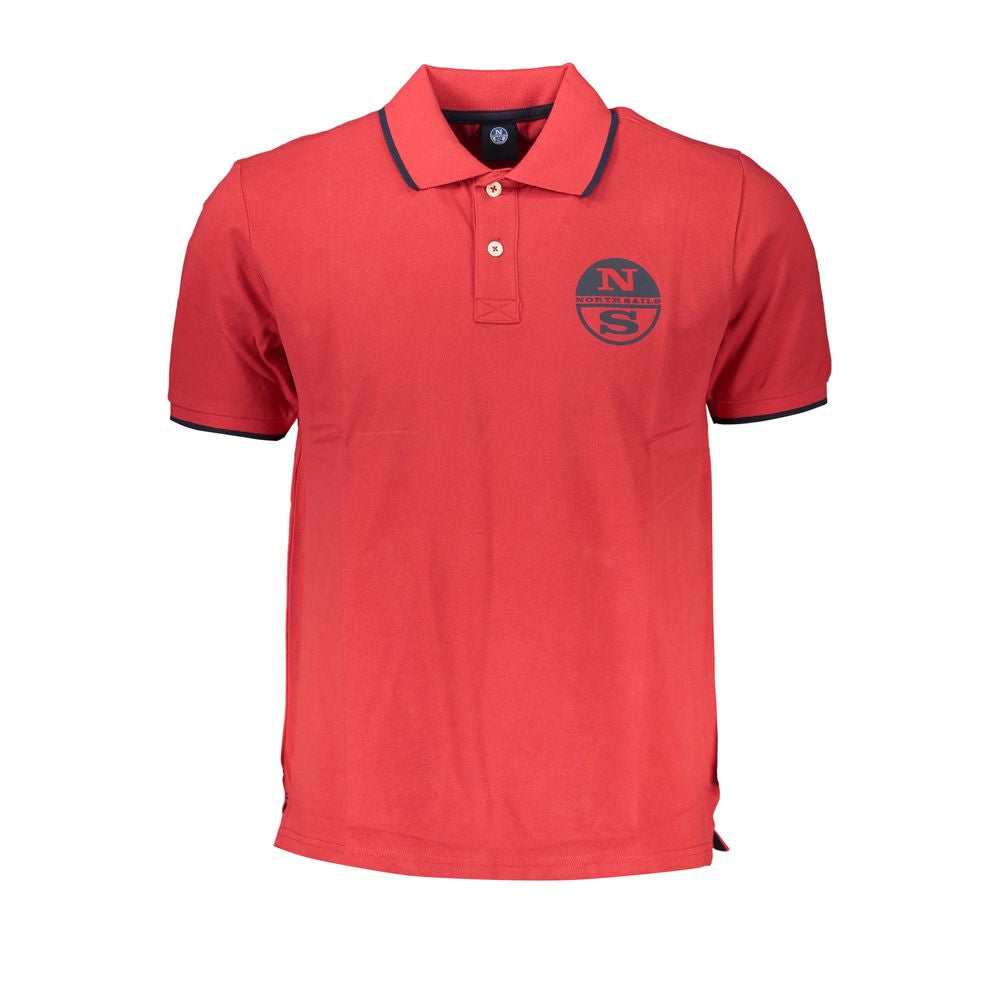North Sails Rosso Cotton Men Polo | Regal Royce