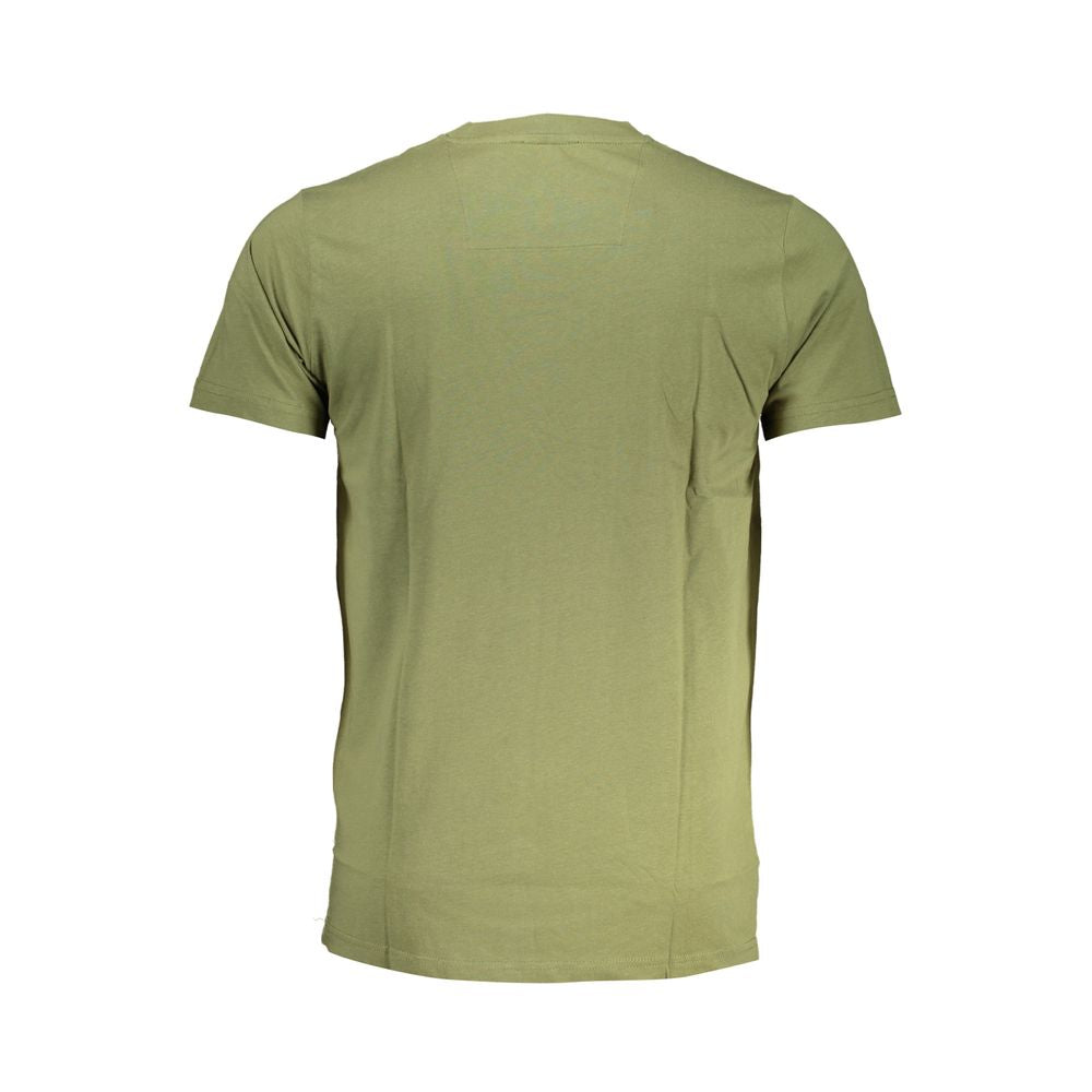 Cavalli Class Verde Cotton Mens T-Shirt | Regal Royce