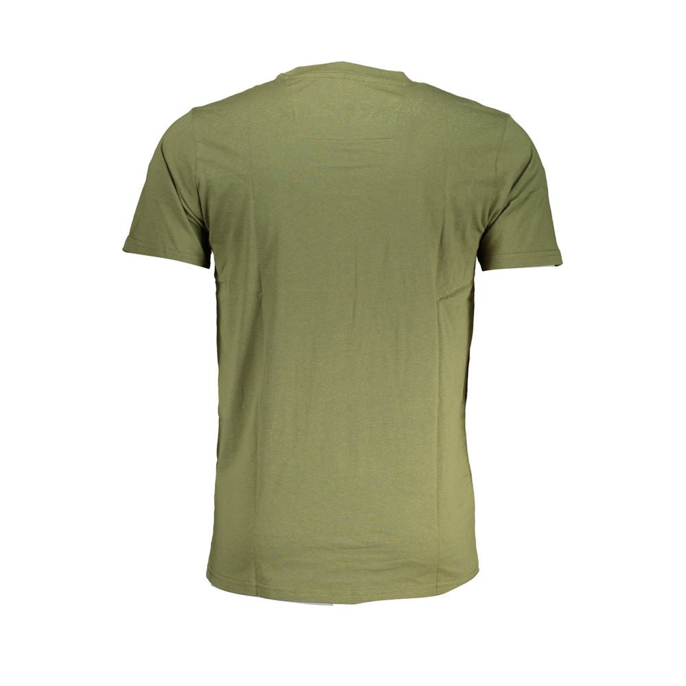 Cavalli Class Verde Cotton Mens T-Shirt | Regal Royce