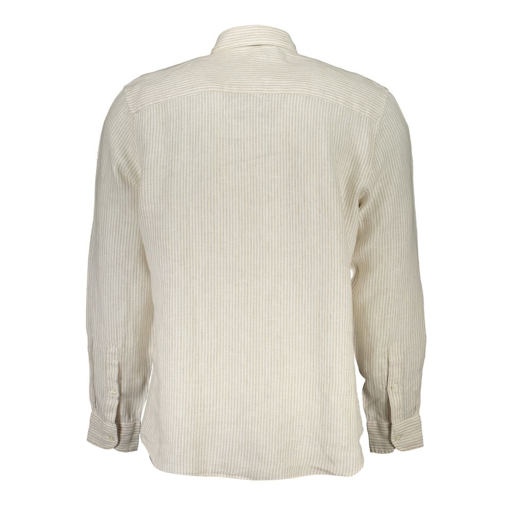North Sails Beige Linen Men's Shirt | Regal Royce