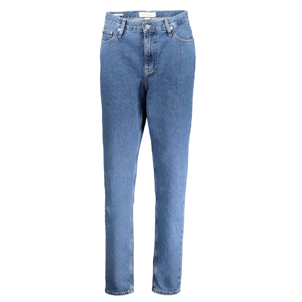 Calvin Klein Blu Cotton Womens Jeans | Regal Royce