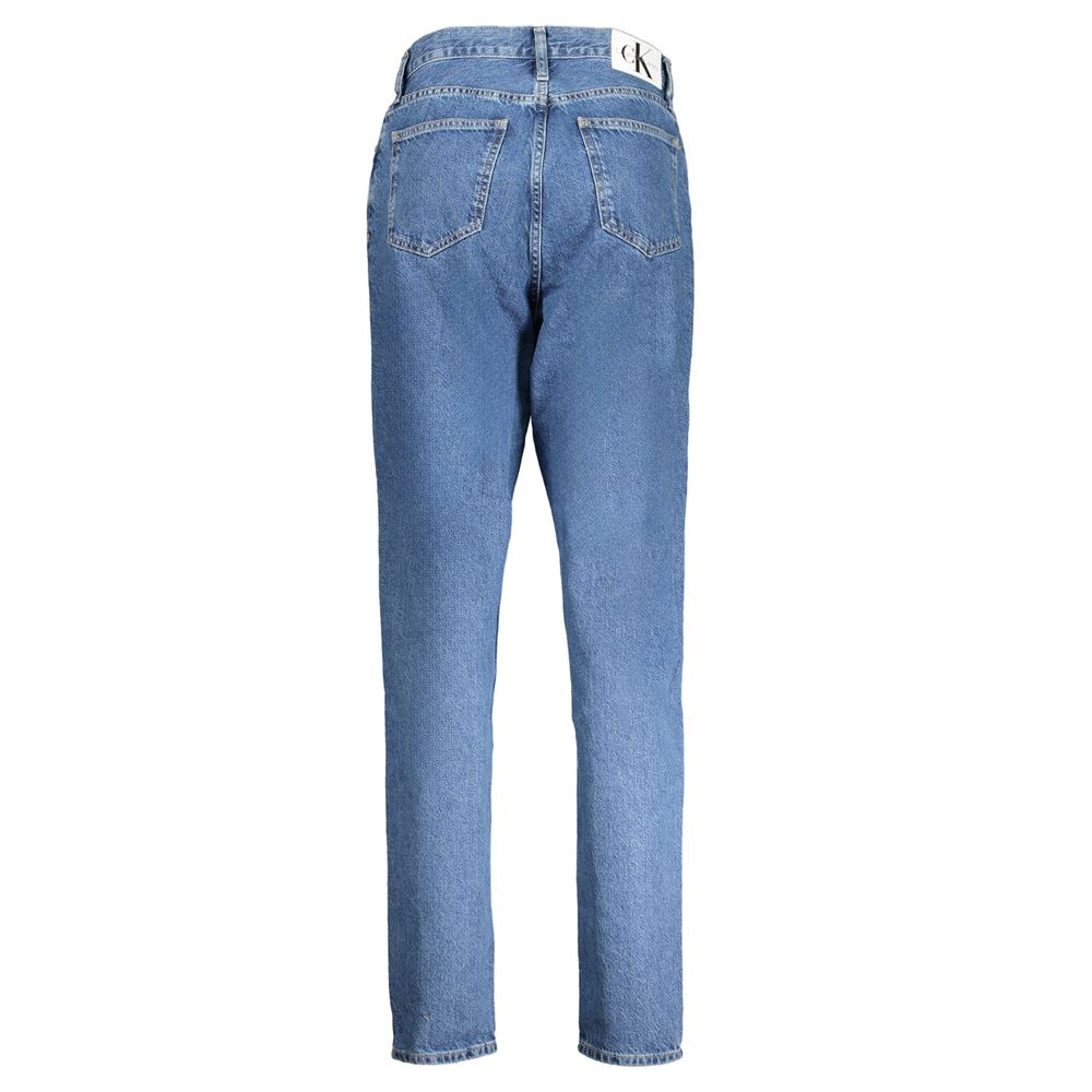 Calvin Klein Blu Cotton Womens Jeans | Regal Royce
