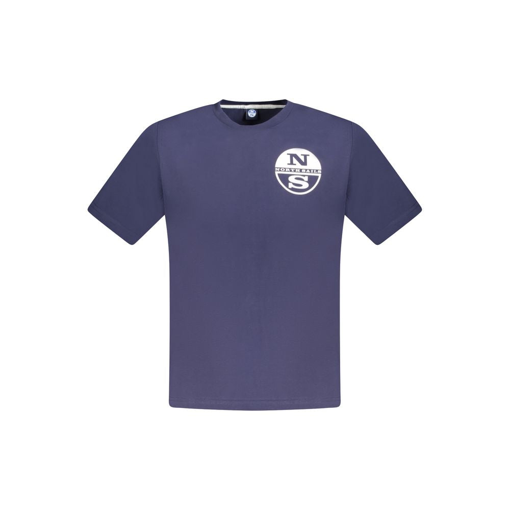 North Sails Blue Cotton Men's T-Shirt | Regal Royce