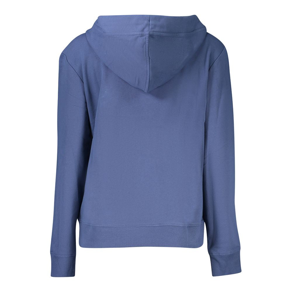 North Sails Blue Cotton Women Sweatshirt | Regal Royce