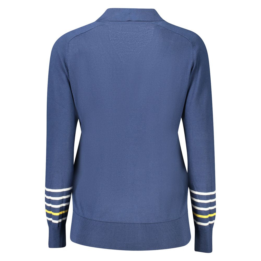North Sails Blue Viscose Women Sweater | Regal Royce