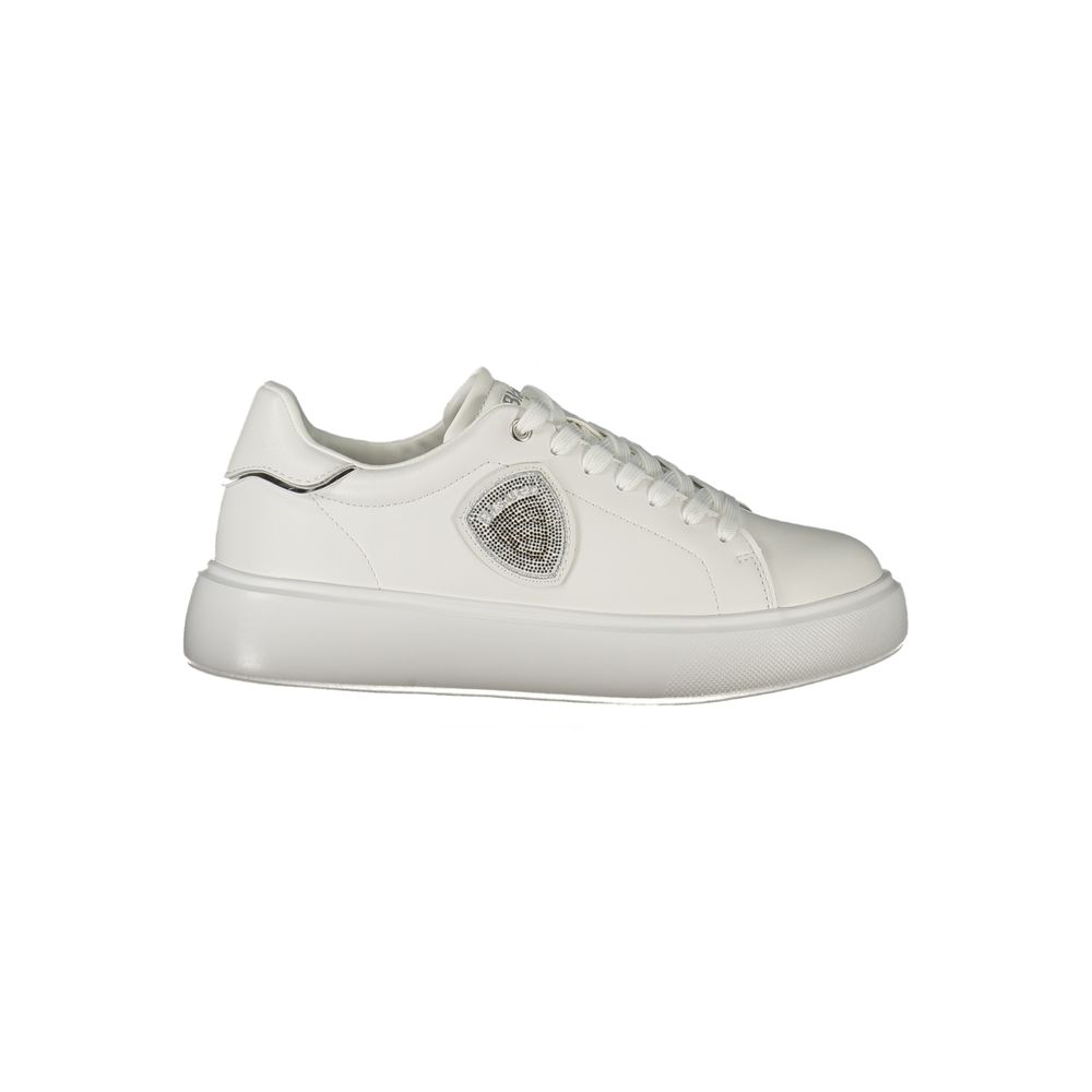 Blauer Bianco Polyurethane Women Sneaker | Regal Royce