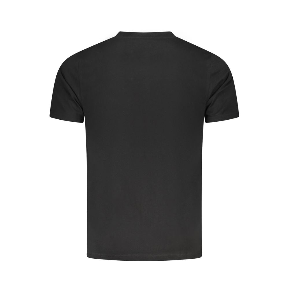 Cavalli Class Black Cotton Men's T-Shirt | Regal Royce