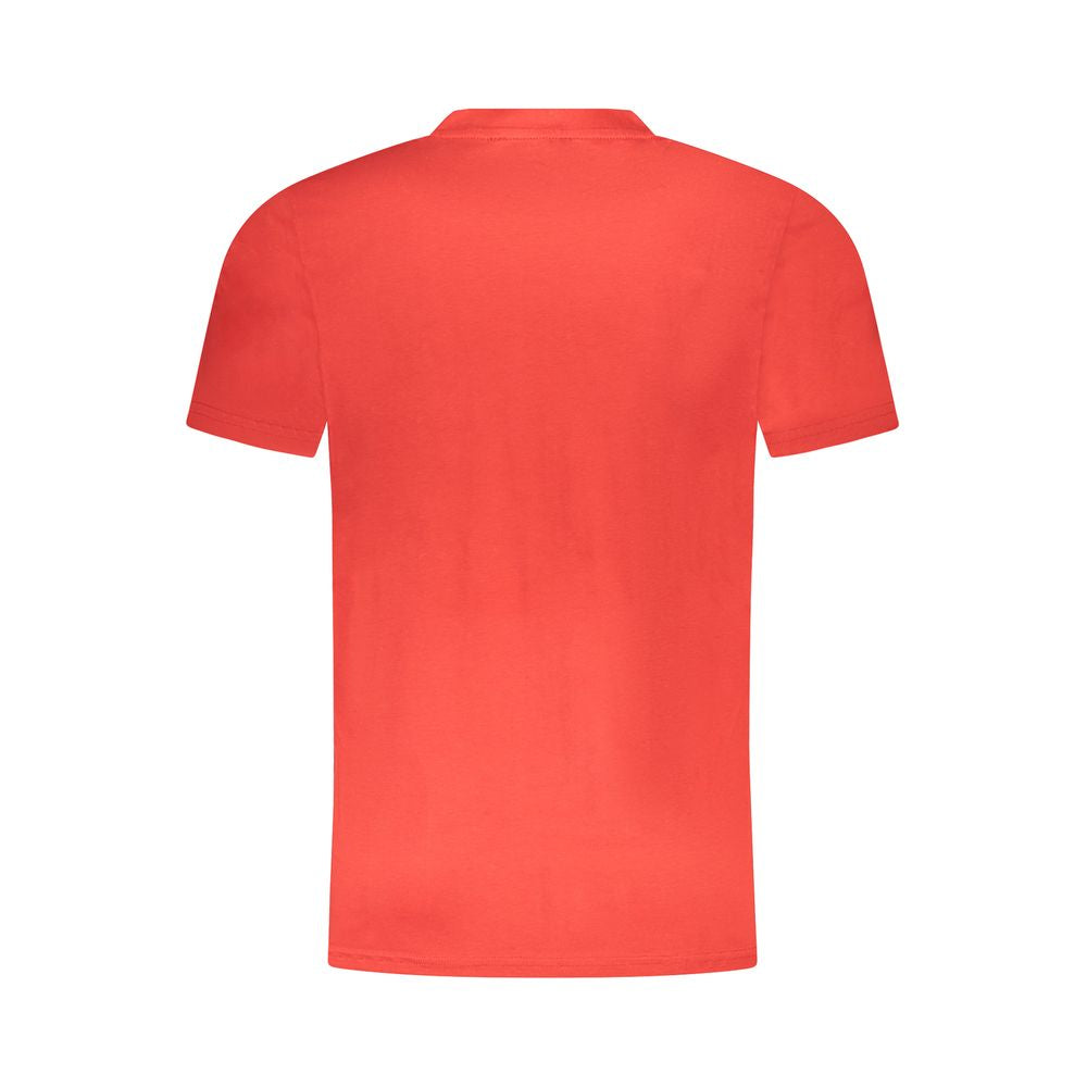 Cavalli Class Red Cotton Men's T-Shirt | Regal Royce