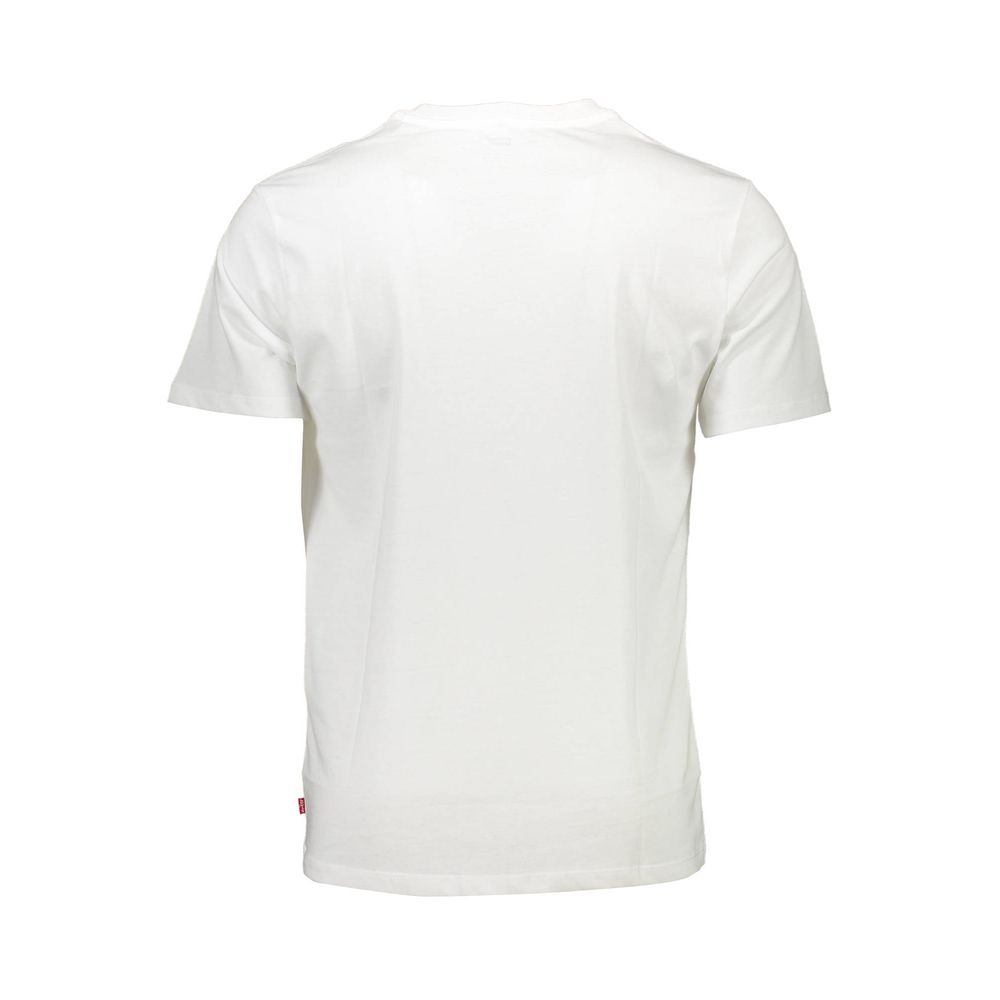 Levi's White Cotton Men T-Shirt | Regal Royce