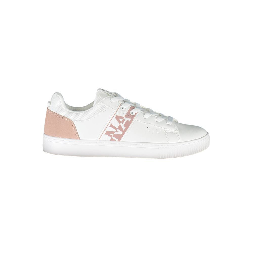 Napapijri Bianco Leather Women Sneaker | Regal Royce