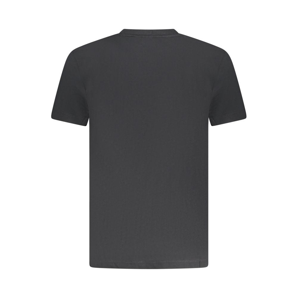 Armata Di Mare Black Cotton Men T-Shirt | Regal Royce