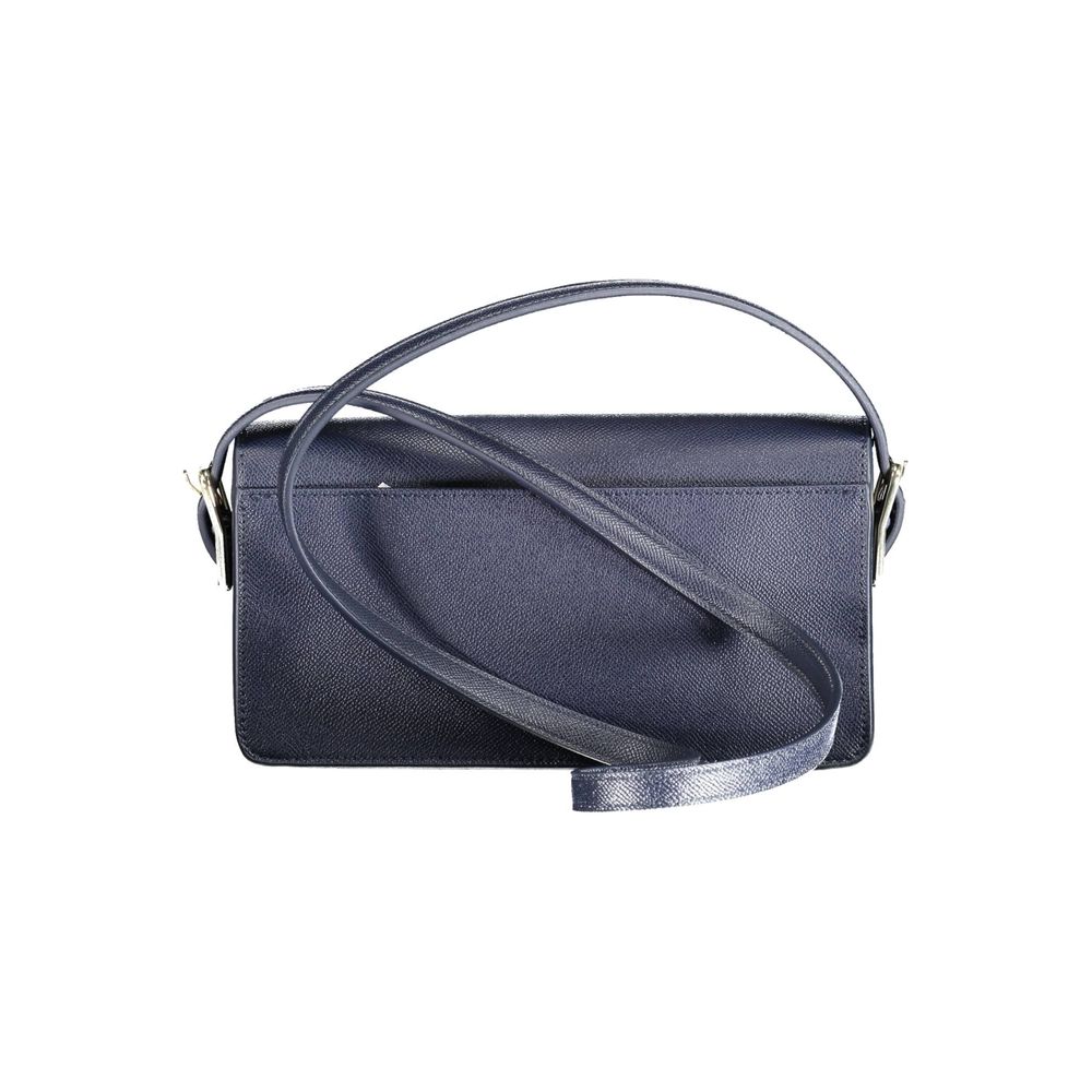 Tommy Hilfiger Blue Polyurethane Women Handbag | Regal Royce