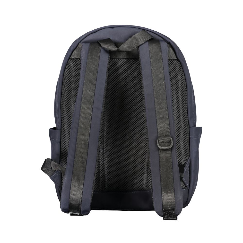 Tommy Hilfiger Blu Polyester Men Backpack | Regal Royce