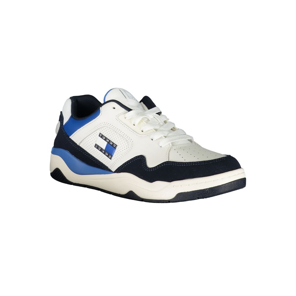 Tommy Hilfiger Blue Polyurethane Men Sneaker | Regal Royce